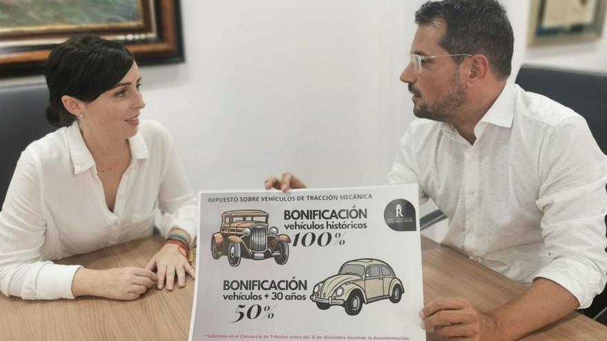 Bonificación al impuesto de rodaje a los vehículos de más de 30 años