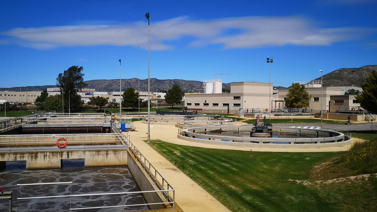 Vista Estación Depuradora Valle del Vinalopó