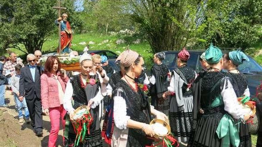 La procesión en honor de San Felipe.