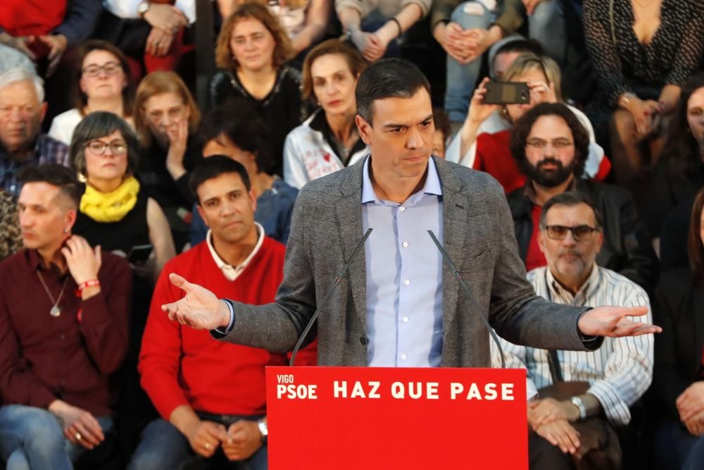 Pedro Sánchez llena el Mar de Vigo