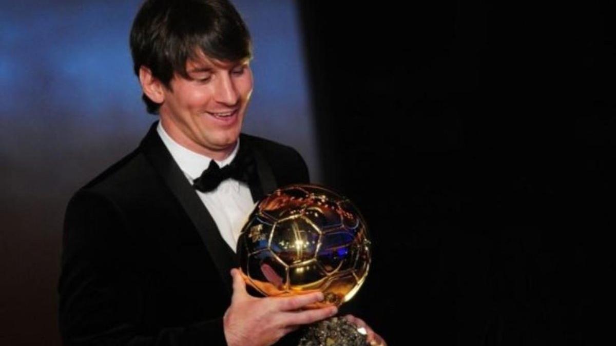Messi ganó su segundo Balón de Oro en 2010