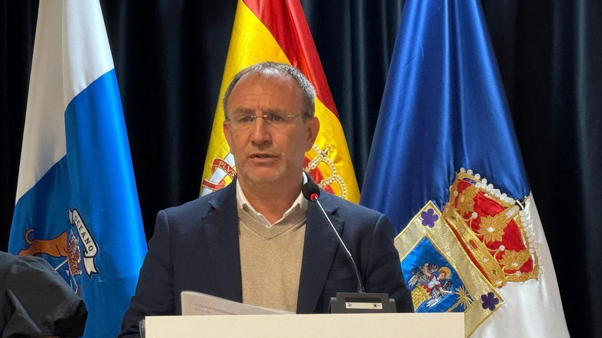 Sergio Rodríguez, presidente del Cabildo de La Palma