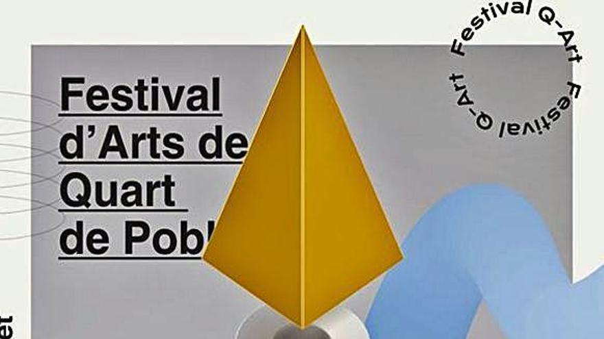 Una activitat del festival Q Art. El cartell premiat amb el guardó.