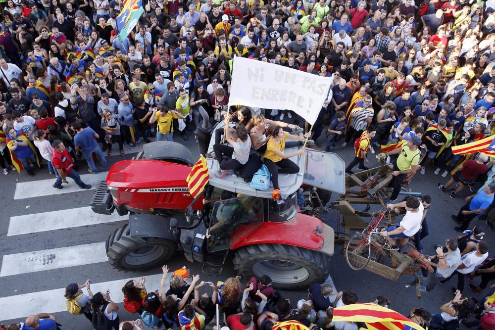 Manifestació a Girona.