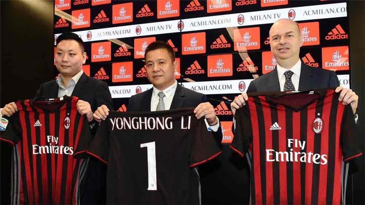 Li Yonghong busca inversores para ayudarle en el Milan