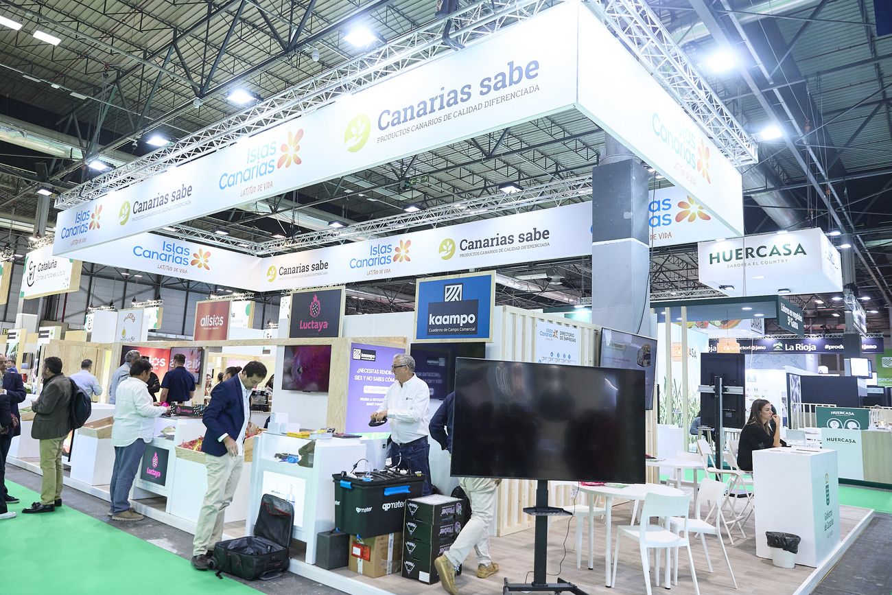 Canarias acude a la feria Fruit Attraction 2025 en Madrid