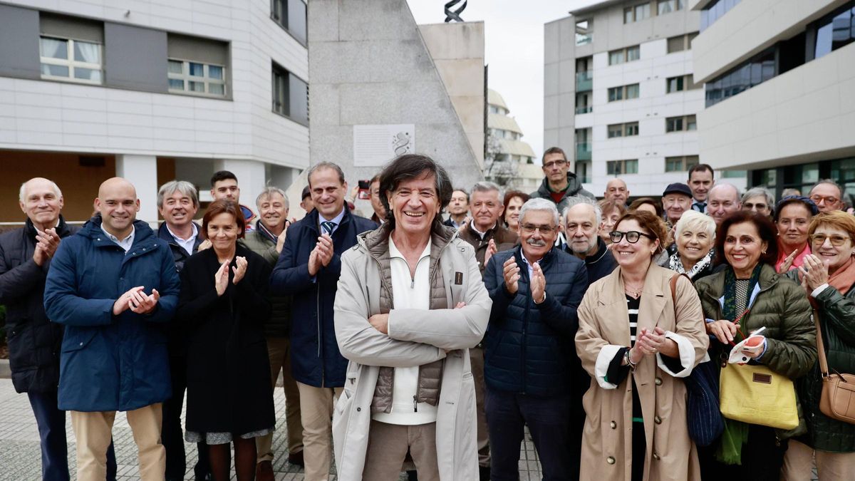 Inauguración de la plaza de López Otín