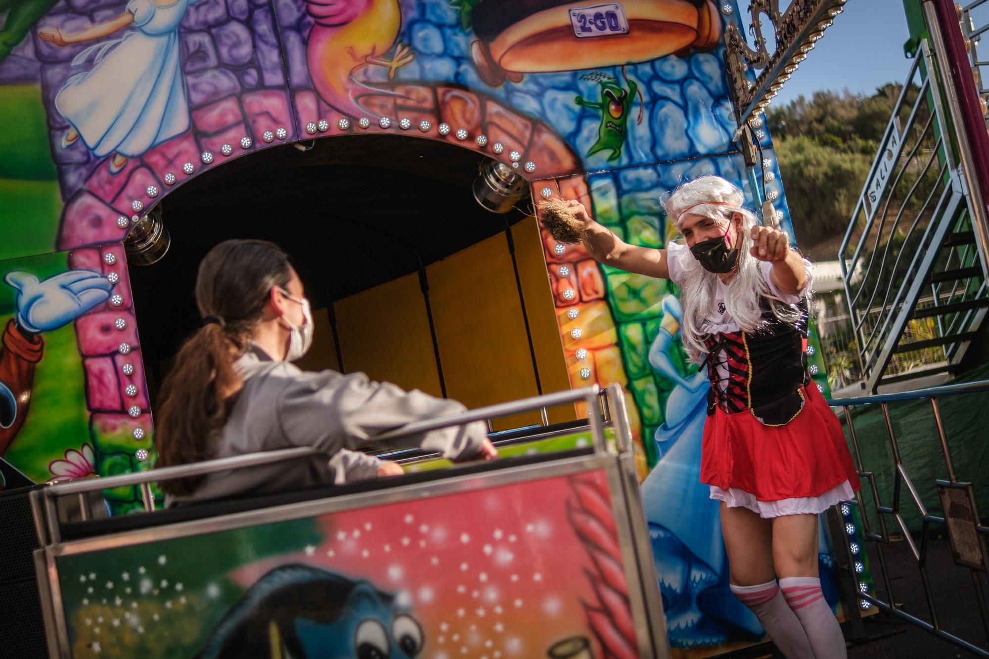 Apertura de la feria de atracciones de Santa Cruz