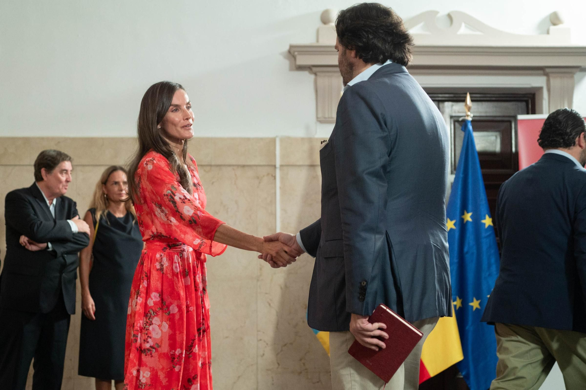 La reina Letizia preside la primera reunión del Instituto Cervantes en la ULL