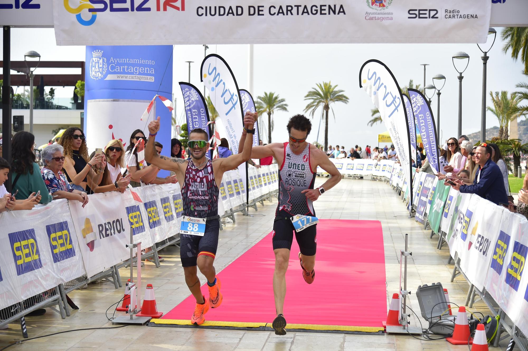 Las mejores fotos del Triatlón Ciudad de Cartagena 2023.