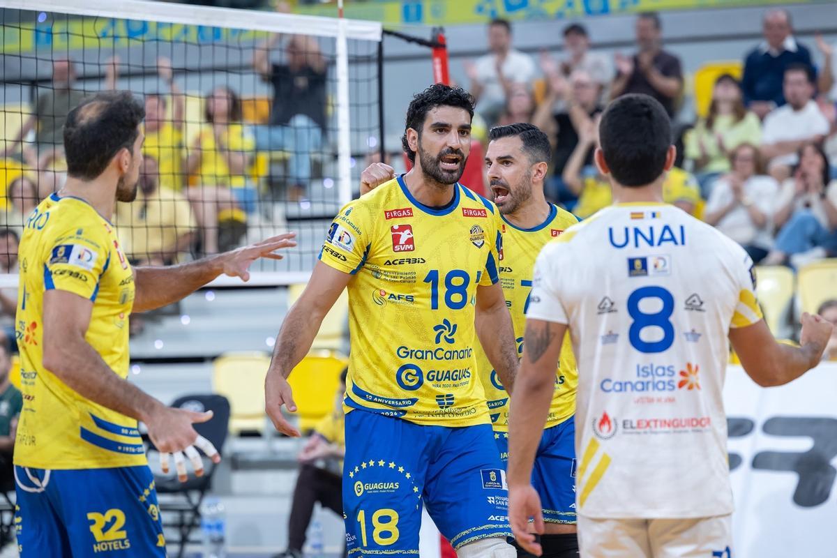 Un lance del partido
