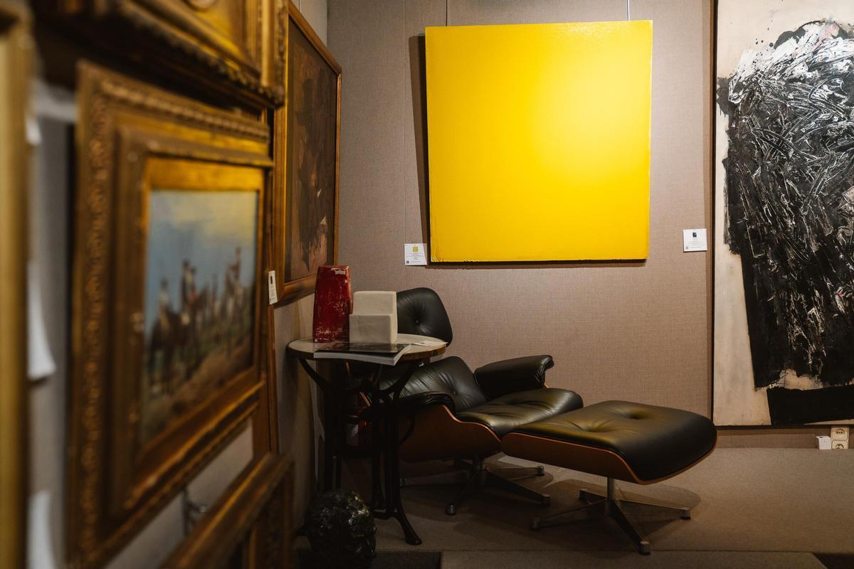 El acrílico amarillo de Joseph Marioni tampoco ha recibido una oferta a su precio de salida, 24.000 euros