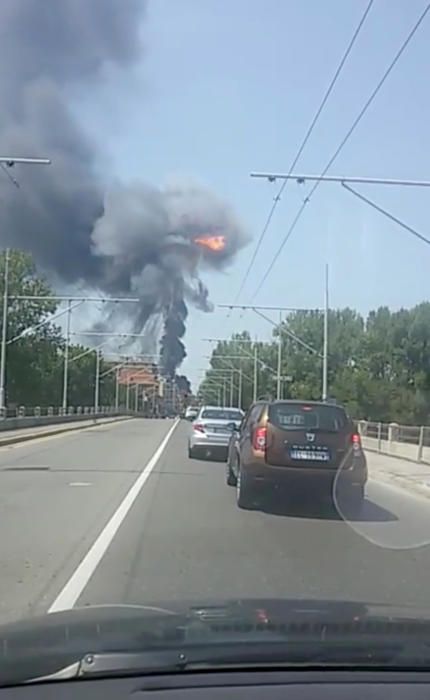 Explosió d'un camió cisterna a Itàlia