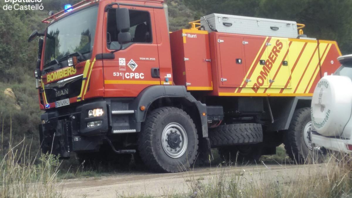 Imagen de un camión de bomberos.