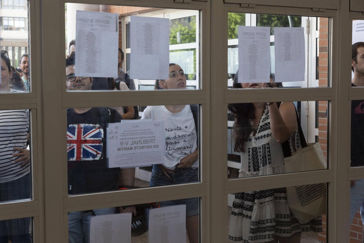 Valencia. Oposiciones de Educación. IES Distrito Marítimo