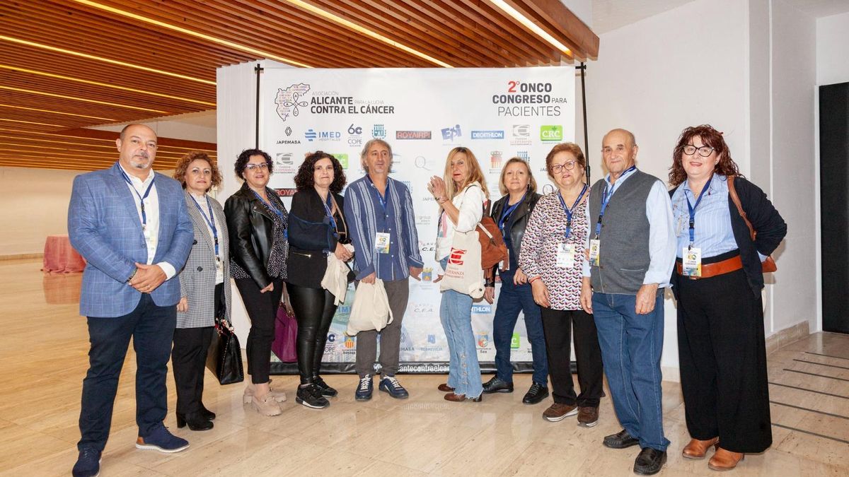 Ponentes en una edición anterior del oncocongreso de pacientes