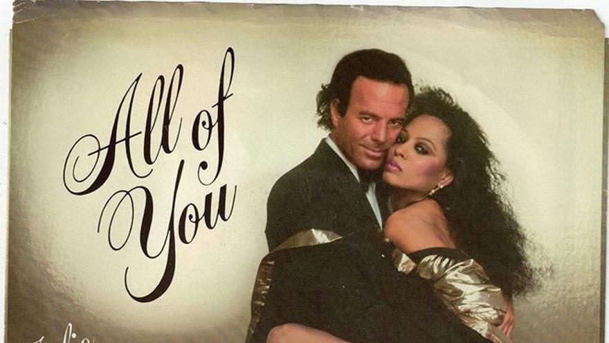 Julio Iglesias y Diana Ross en &#039;All of you&#039;.