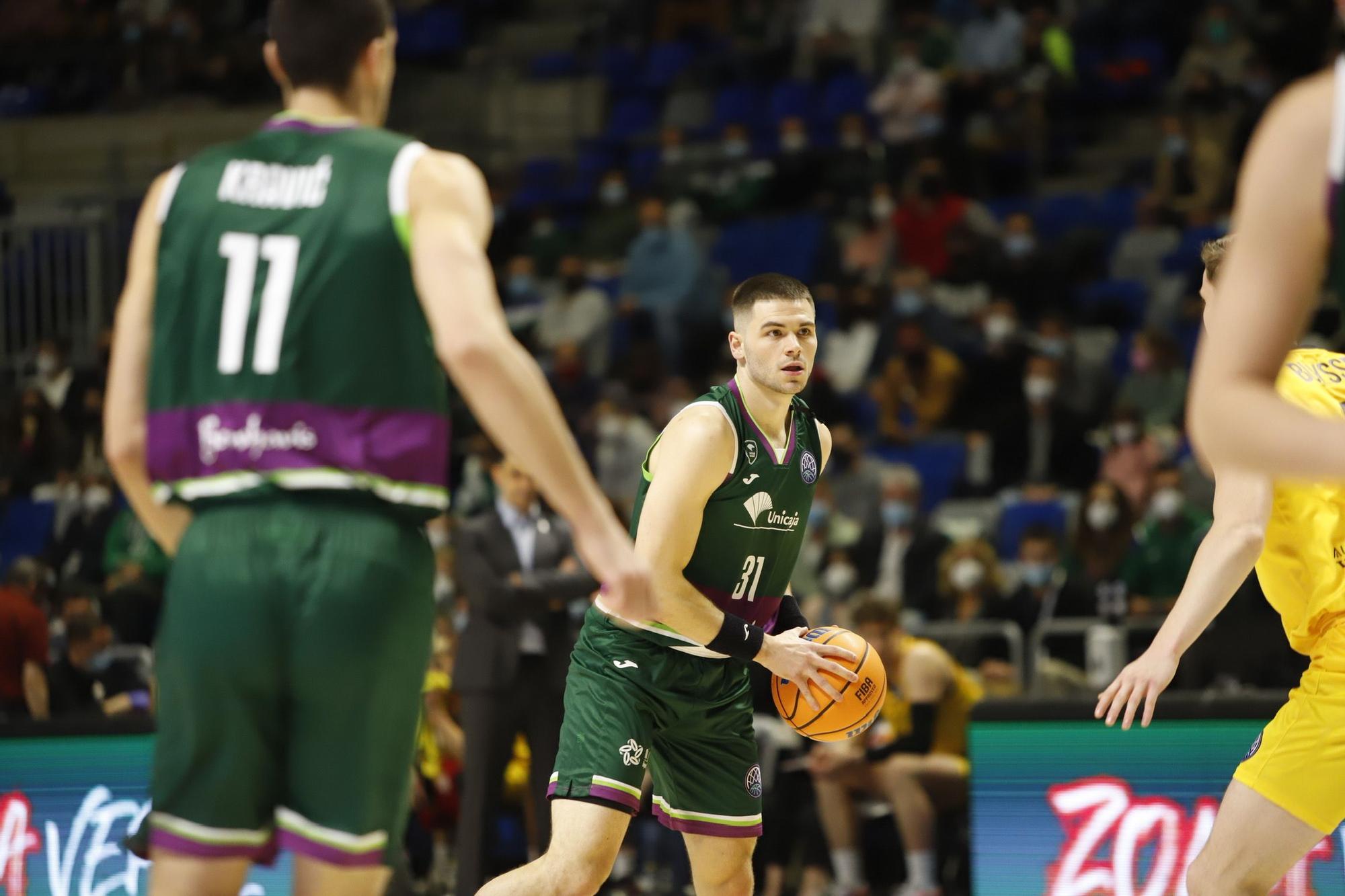 Las imágenes del Unicaja - Filou Oostende de la BCL