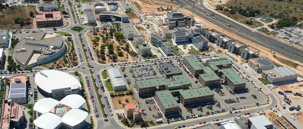 Vista aérea del Parc Tecnològic de Paterna.