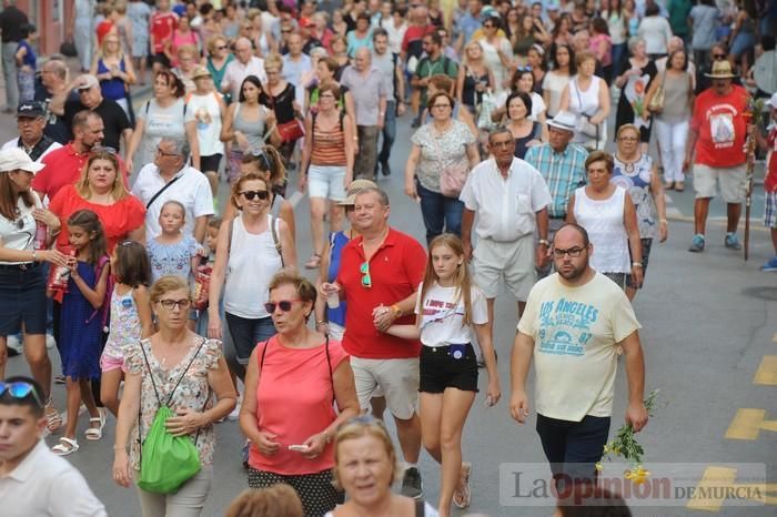 Bajada de la Virgen de la Fuensanta desde su Santuario en Algezares (II)