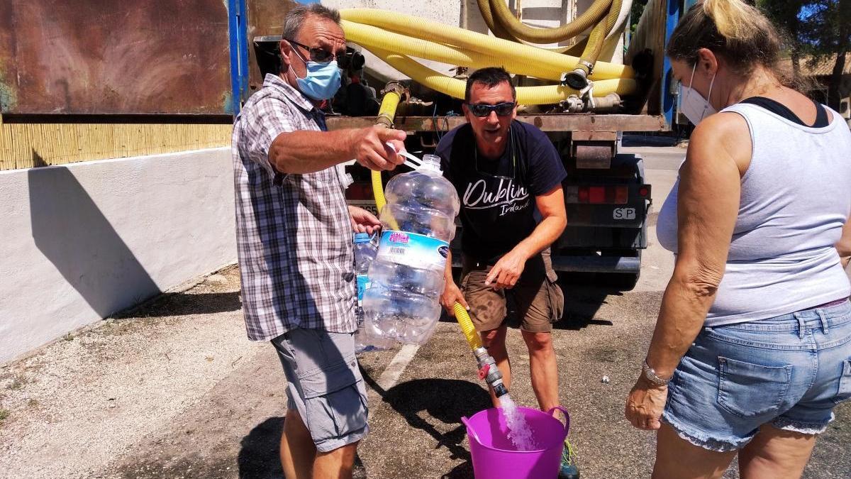 &quot;Es un desastre. Llevamos ya dos días sin gota de agua&quot;