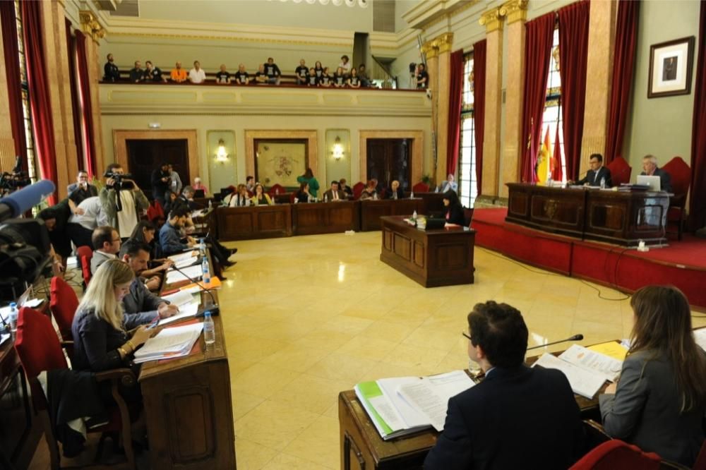 Pleno de Ayuntamiento de Murcia