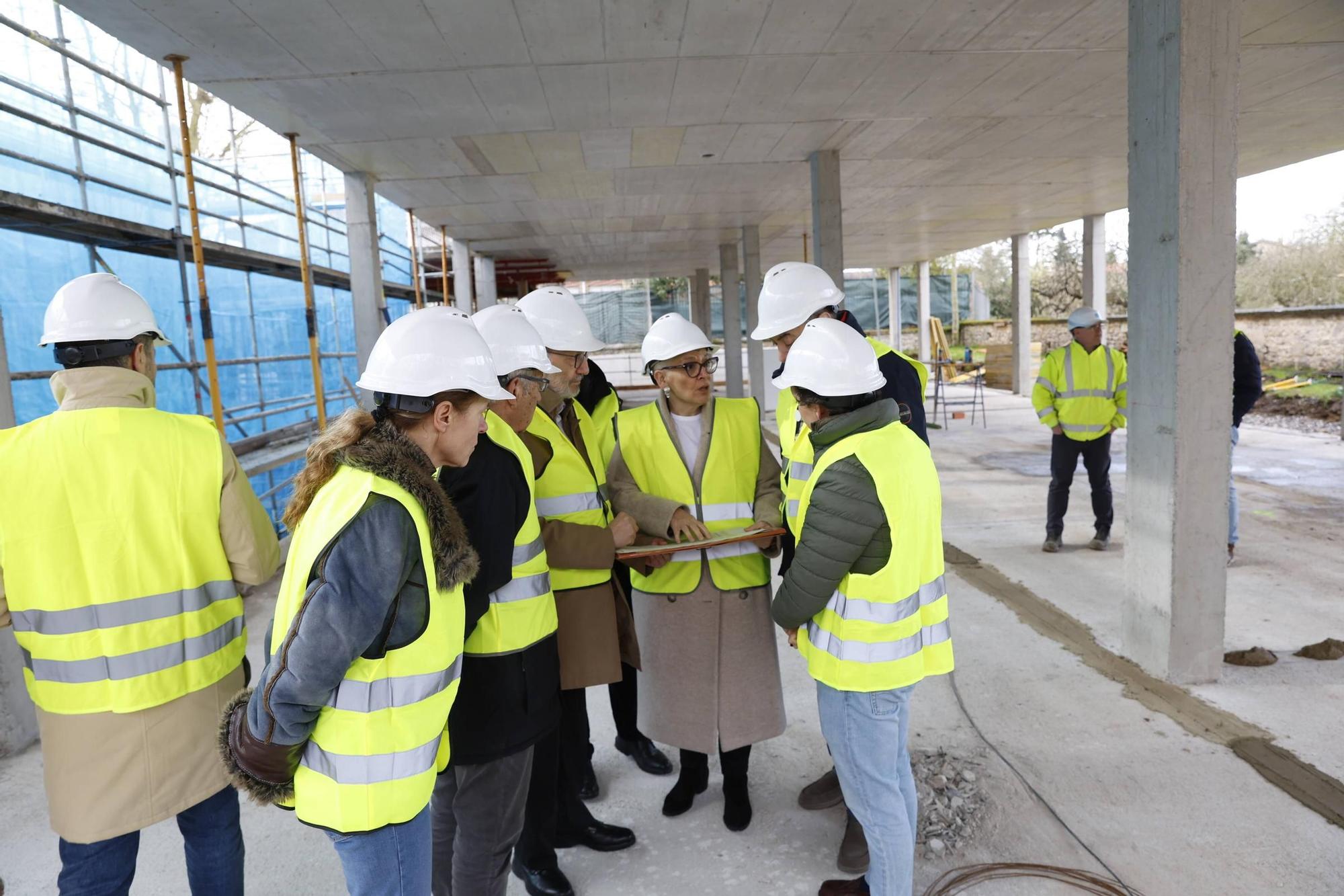 Así avanzan las obras del consultorio de Vega-La Camocha, en imágenes