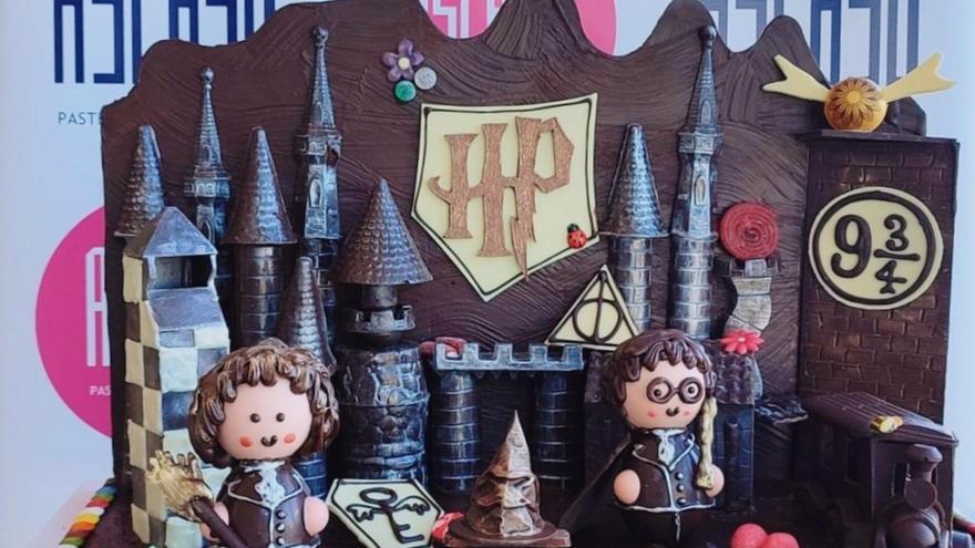 Pastelería Ascaso hace magia para convertir las monas de Pascua en personajes de Harry Potter