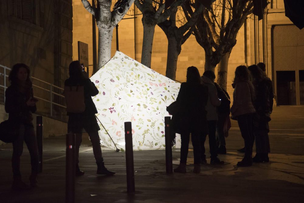 L'art efímer dels Jardins de Llum a Manresa