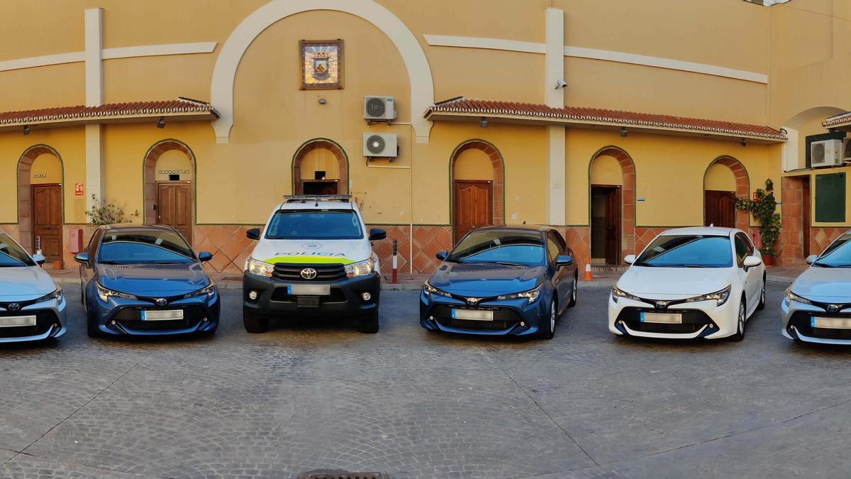 Lois nuevos vehículos de la Policía Local de Málaga.