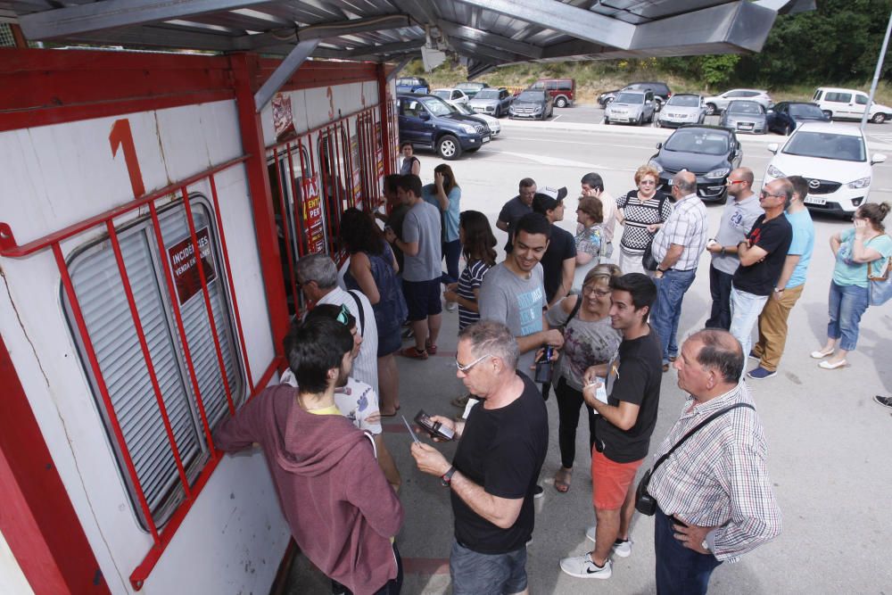 Cues a Montilivi per aconseguir entrades pel Girona-Osasuna