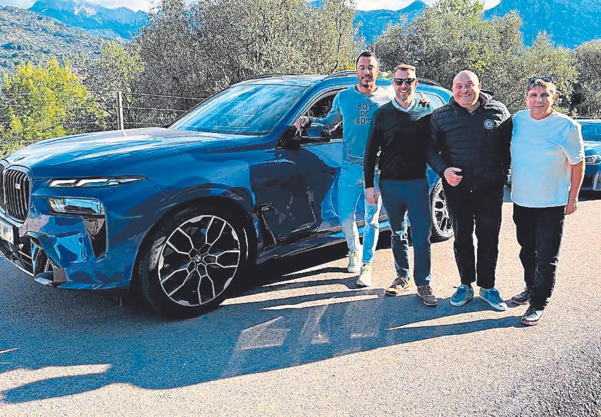 Julià Munar, Tomeu Adrover, Joan Torrens y David Costa. Julià Munar, Tomeu Adrover, Joan Torrens y David Costa.