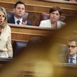 La vicepresidenta segunda y ministra de Trabajo y Economía Social, Yolanda Díaz, en el Congreso este miércoles.