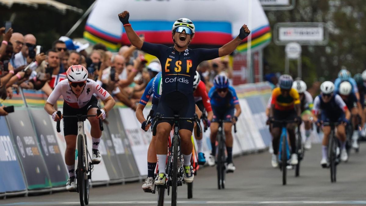 Paula Ostiz, nueva campeona del mundo júnior de ciclismo
