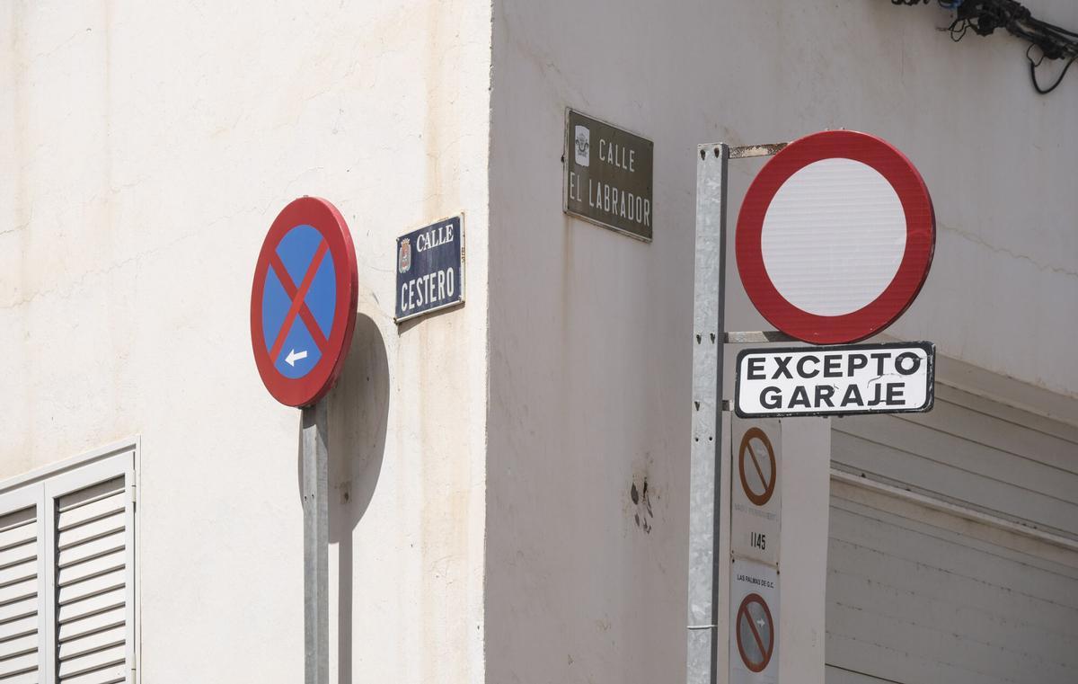Nombre de las calles del barrio Toscón Alto