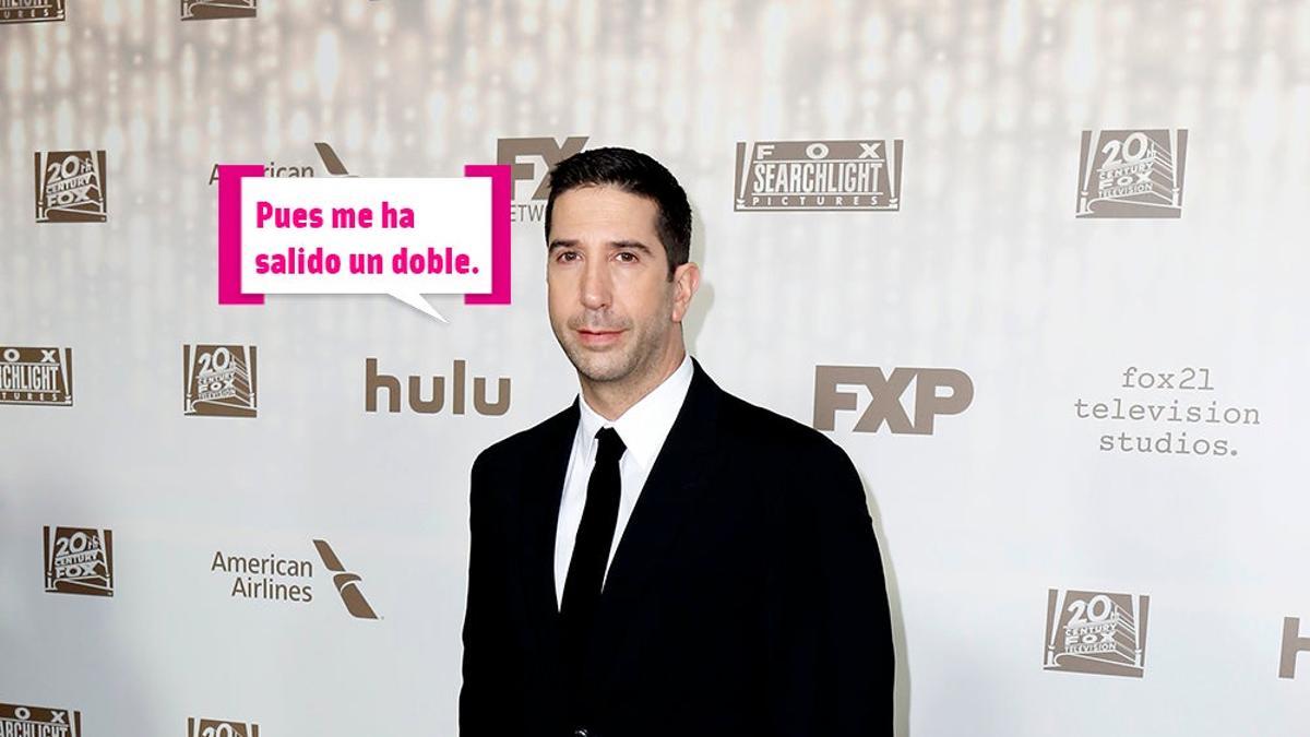 A David Schwimmer le ha salido un doble