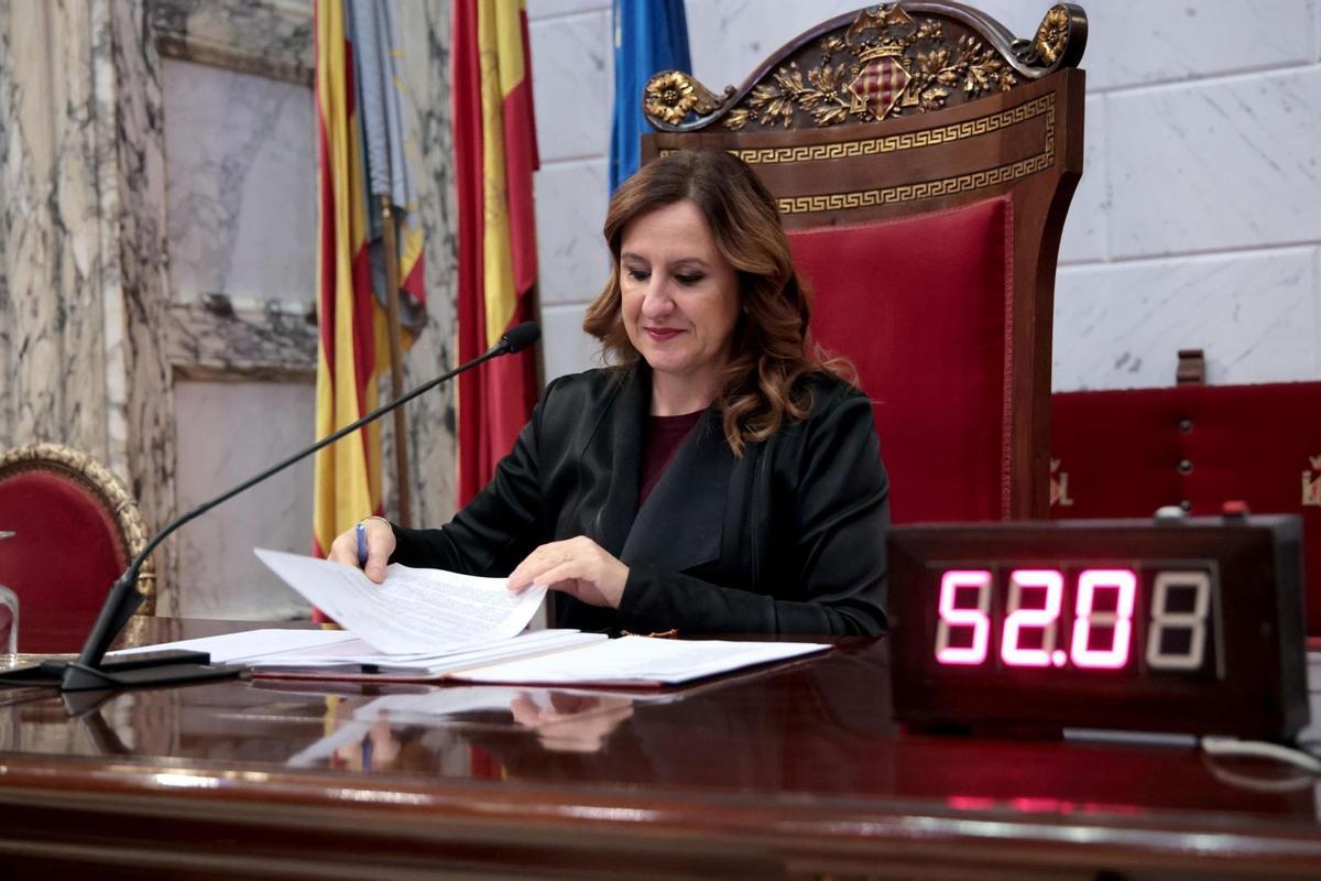 Mª José Catalá, alcaldesa de València.