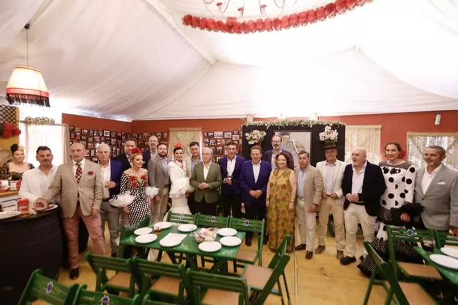 Las recepciones llenan de ambiente el martes de Feria de Córdoba