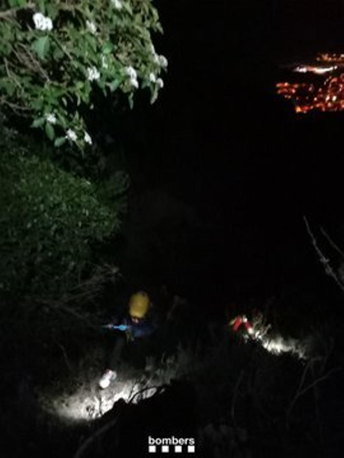 Rescat del GRAE a Montserrat