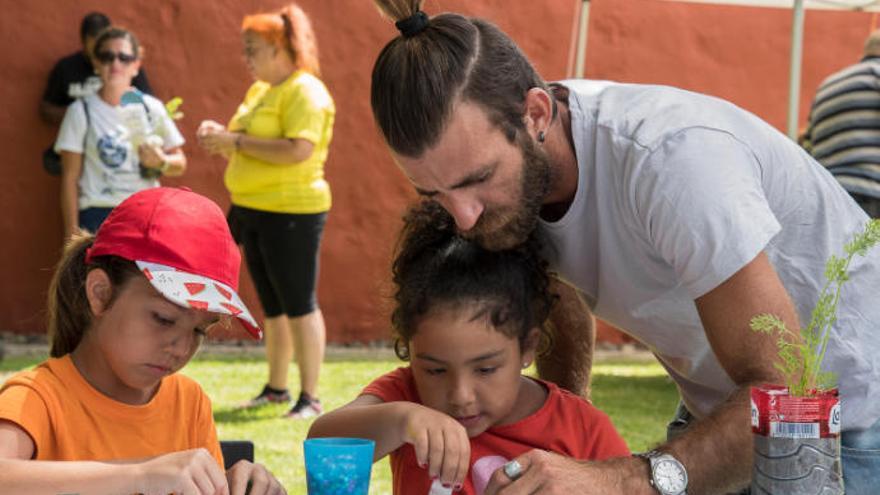 Momento de la jornada de ayer, cuando se clausuró la Escuela de Verano &#039;Yo soy Taco&#039;.