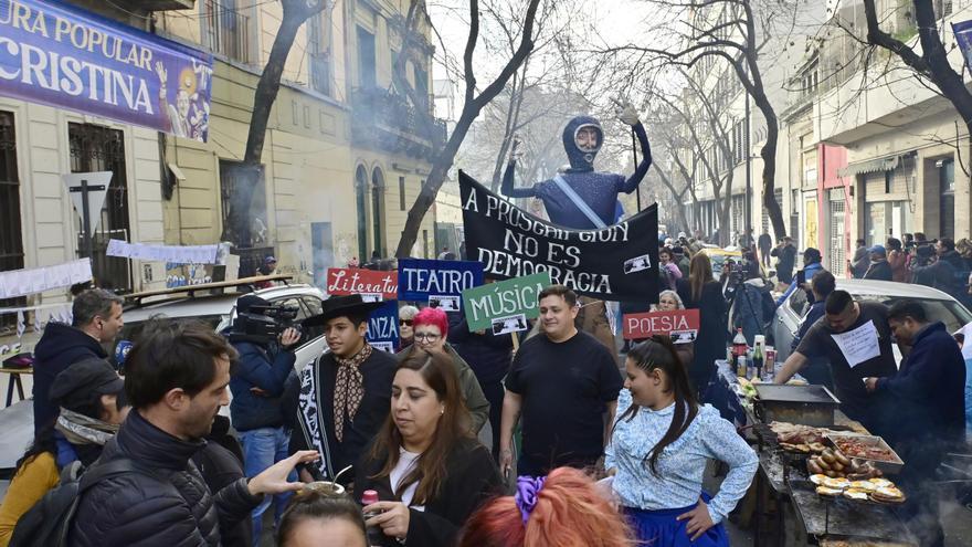 Una multitud reclama en las calles de Argentina la libertad de Cristina Kirchner