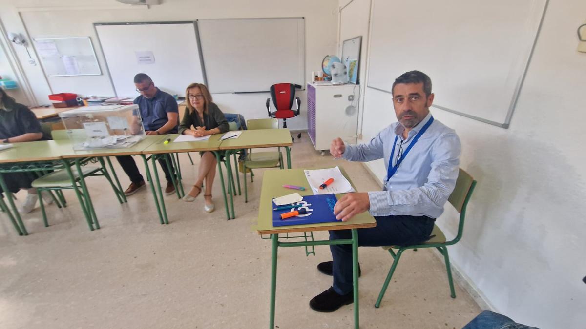 Juan Manuel Vidal Seage, en las pasadas elecciones.