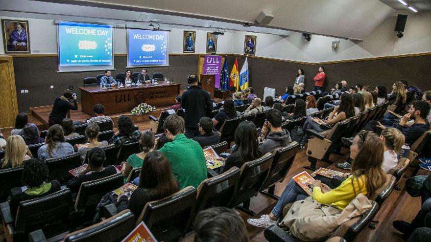 Apertura del curso académico Erasmus en la ULL.