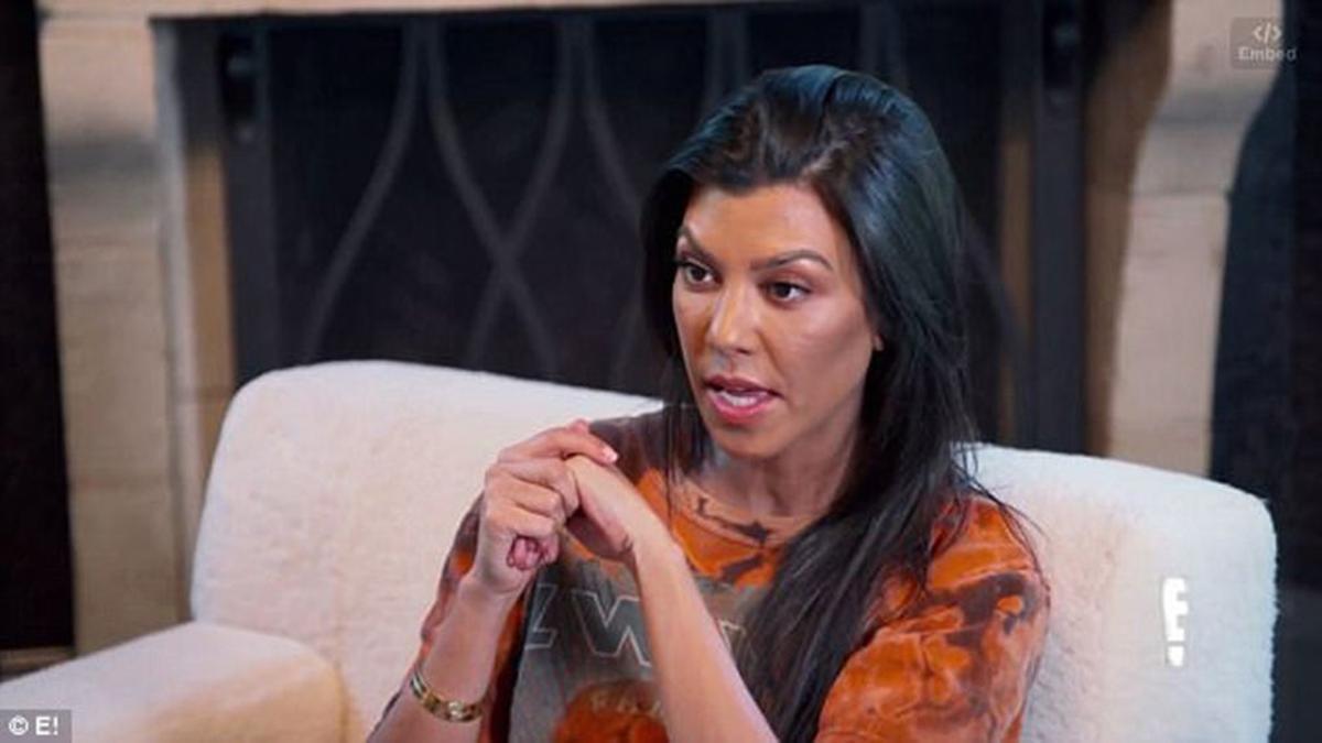 Kourtney Kardashian está que trina