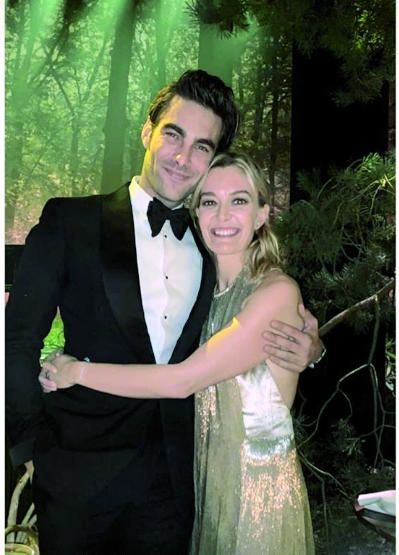 Jon Kortajarena y Marta Ortega. // E.S.