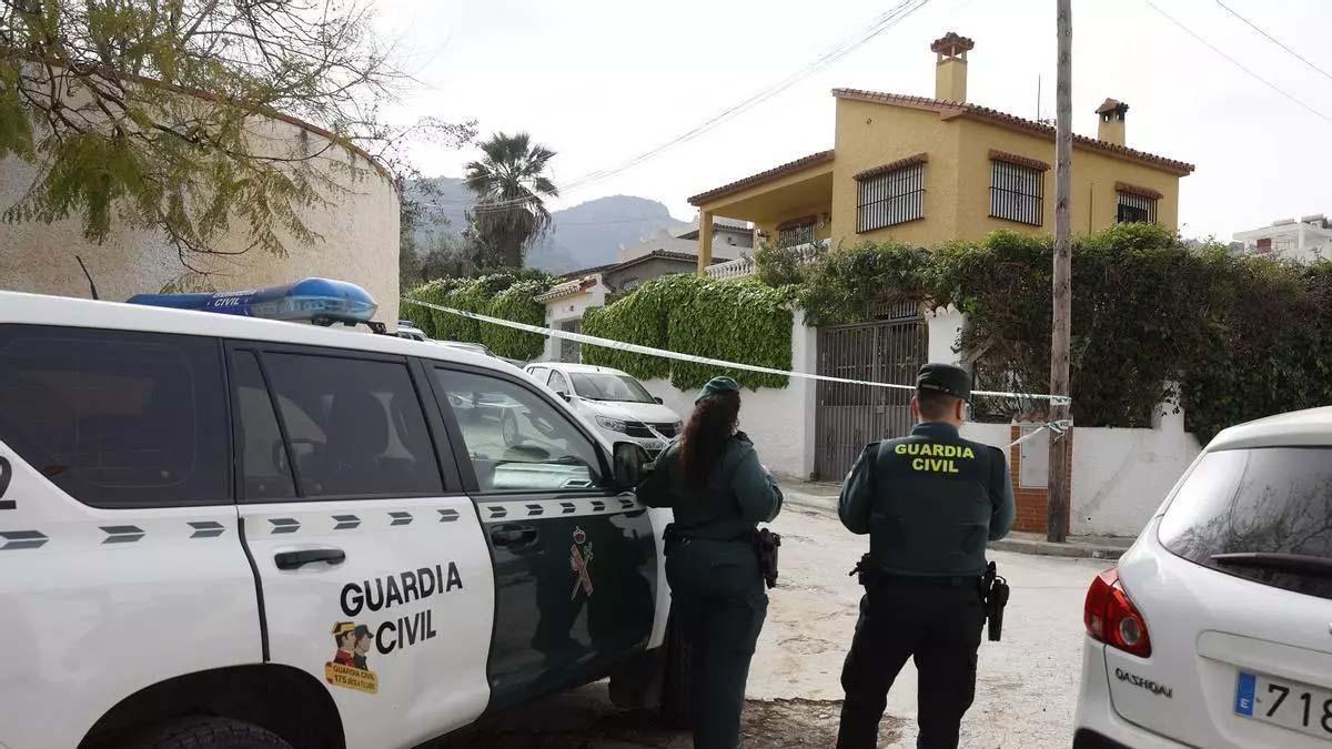 Vivienda en la que fue hallada sin vida la mujer