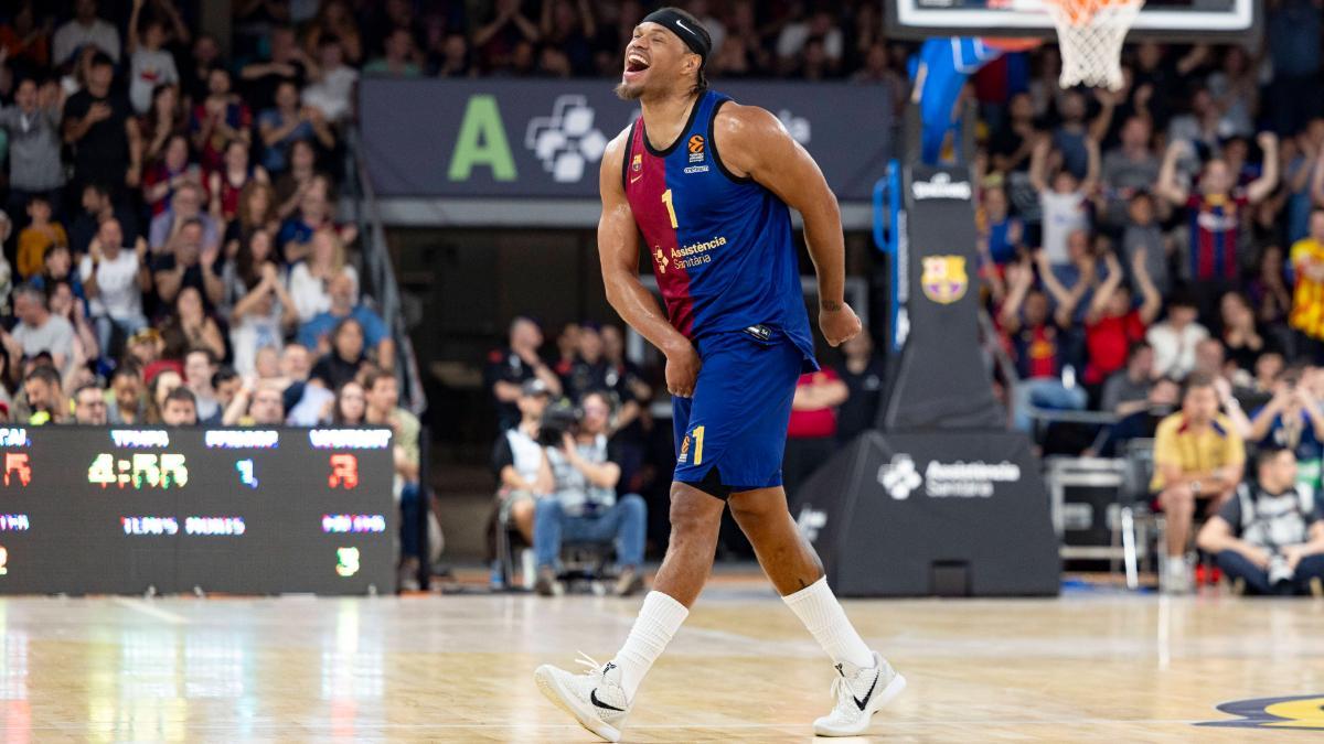 Justin Anderson, con 15-3 en el marcador