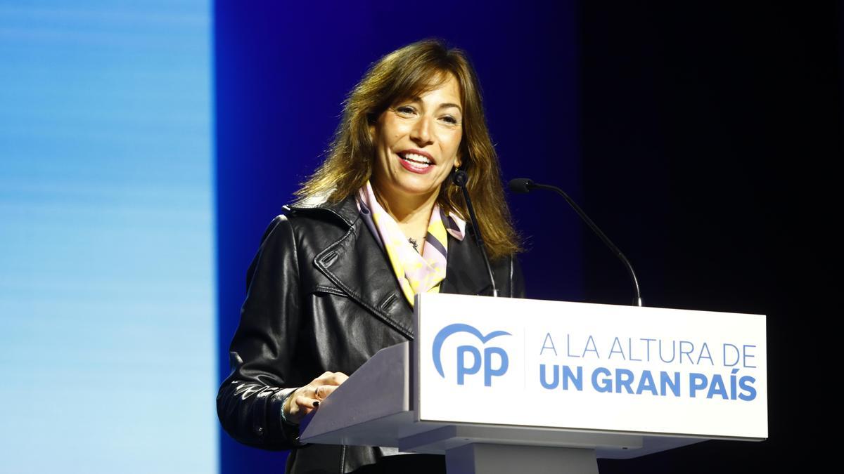 La candidata a la alcaldía de Zaragoza, Natalia Chueca.