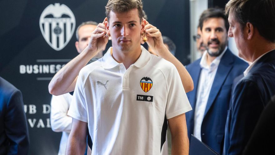 Pablo Sánchez, presidente del Levante, en el Ciutat