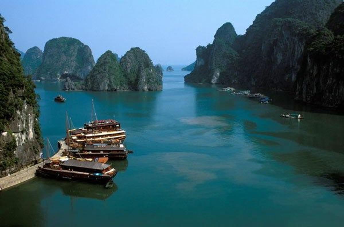 Bahía de Ha Long, en Vietnam.